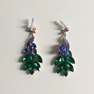 Peacock Earrrings